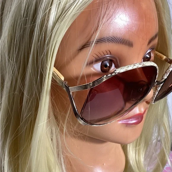 Vintage Dior  python sunglasses - Picture 3 of 7